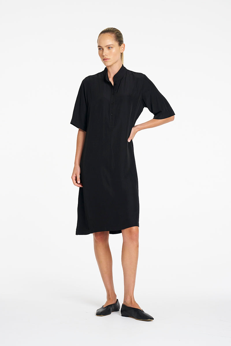 Mela Purdie Tab Plaza Dress - Mache