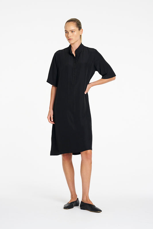 Mela Purdie Tab Plaza Dress - Mache
