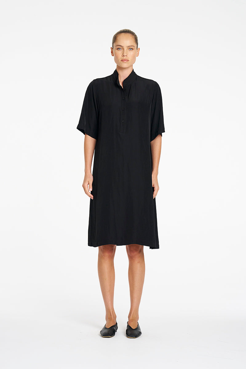 Mela Purdie Tab Plaza Dress - Mache