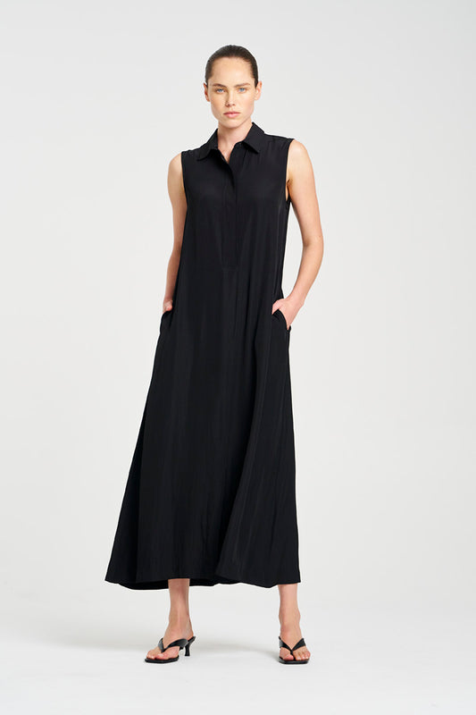 Mela Purdie Maxi Shirt Dress - Mache