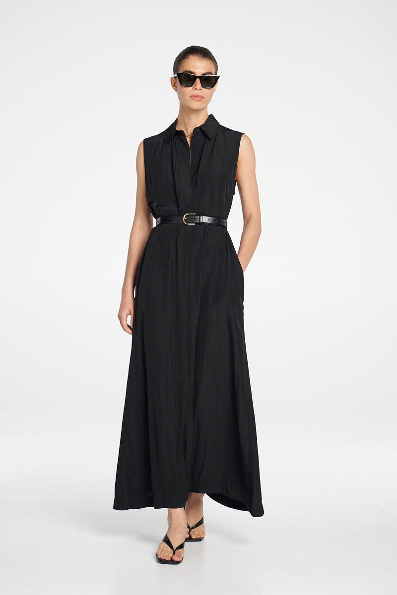 Mela Purdie Maxi Shirt Dress - Mache - Sale
