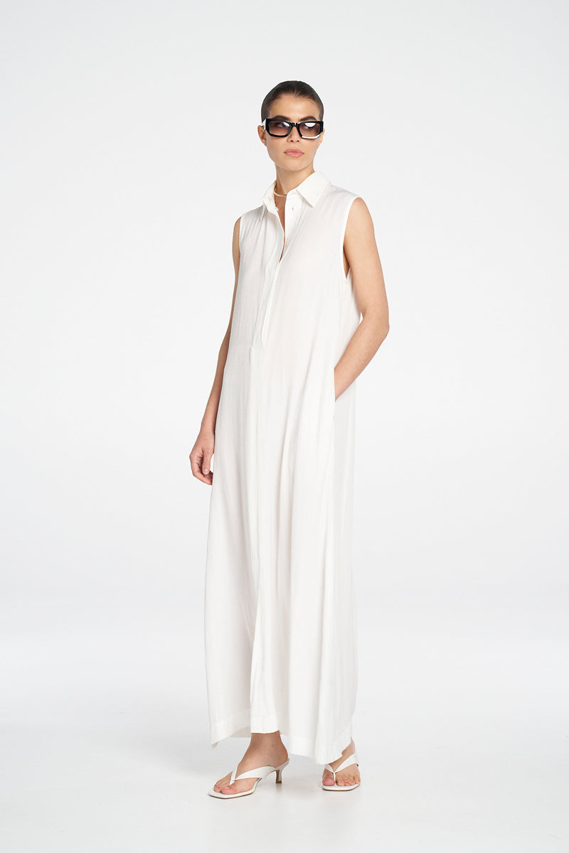 Mela Purdie Maxi Shirt Dress - Mache - Sale