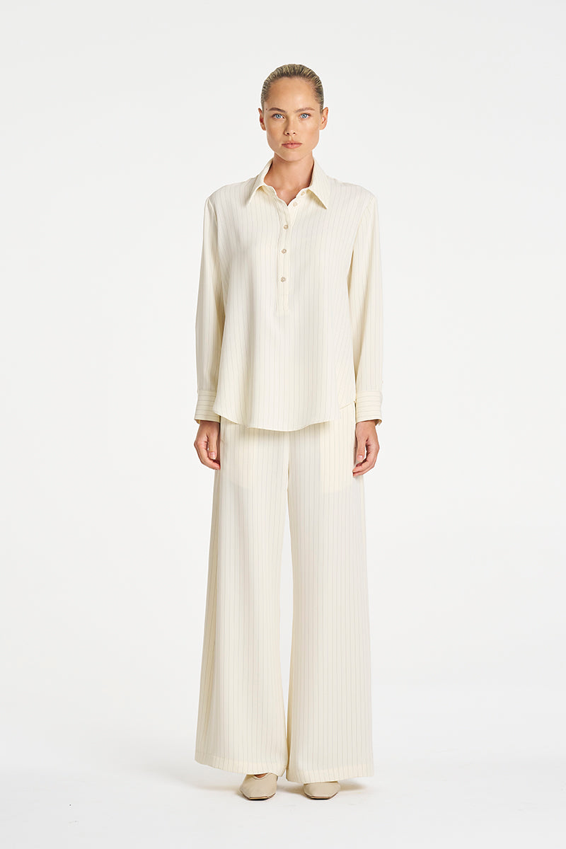 Mela Purdie Suit Pant - Suit Stripe