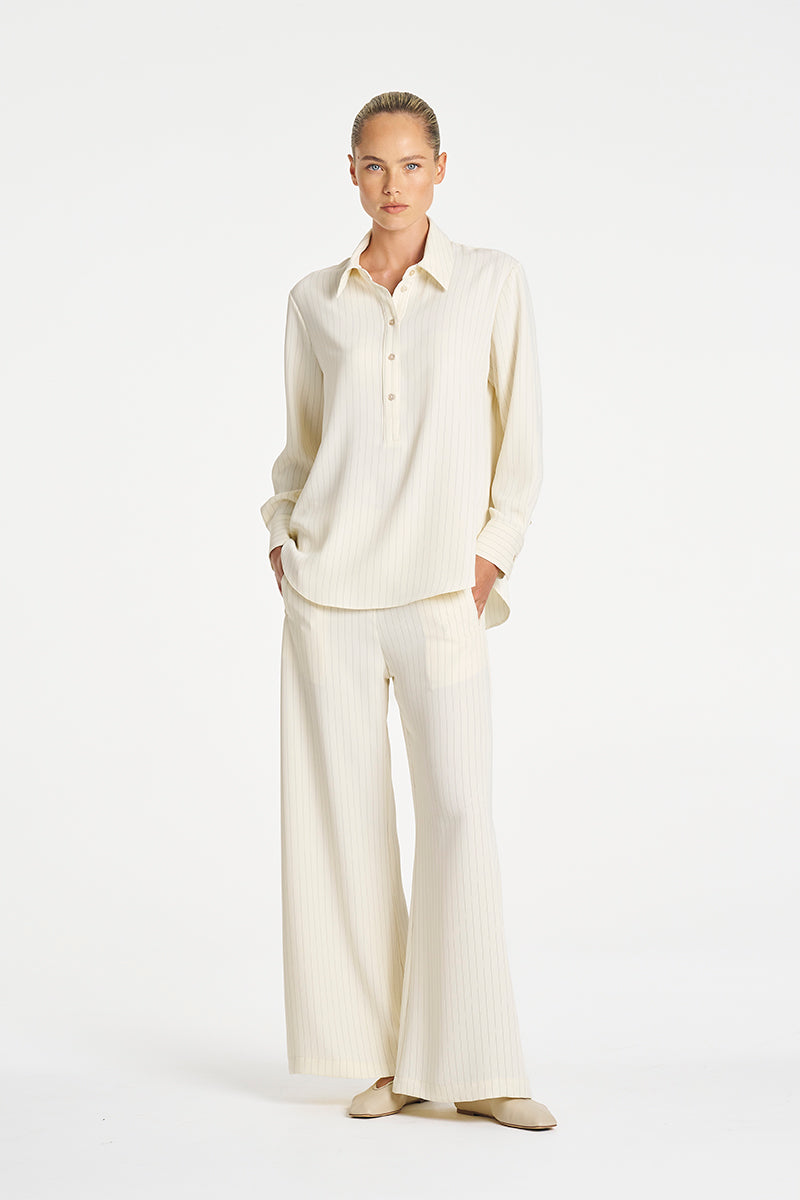 Mela Purdie Suit Pant - Suit Stripe