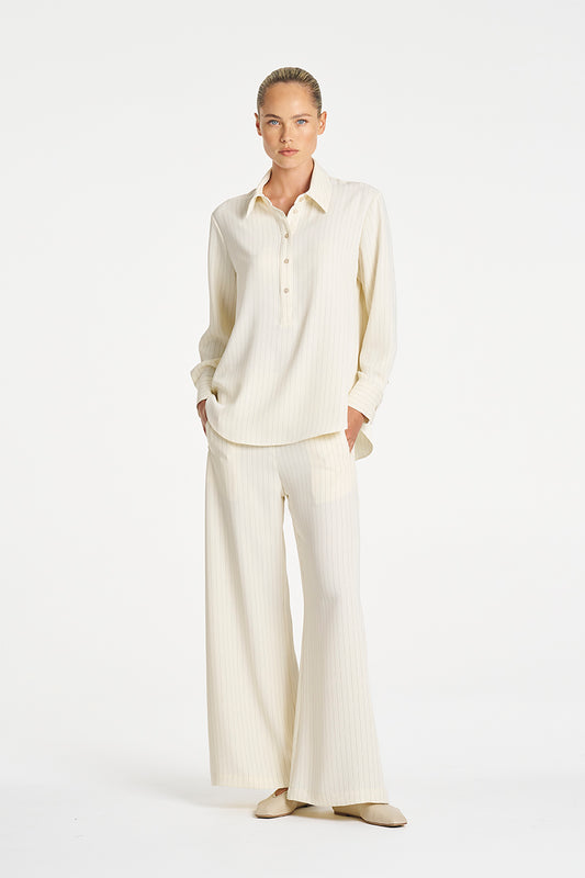 Mela Purdie Suit Pant - Suit Stripe