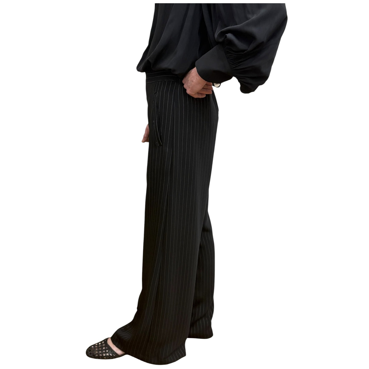 Mela Purdie Suit Pant - Suit Stripe