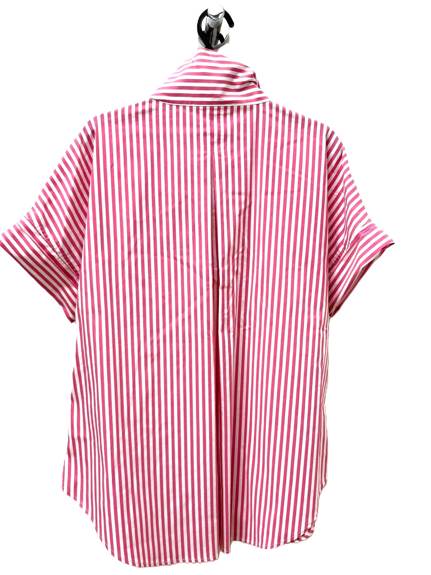 Mela Purdie Half Zip Shirt - Striped Microprene
