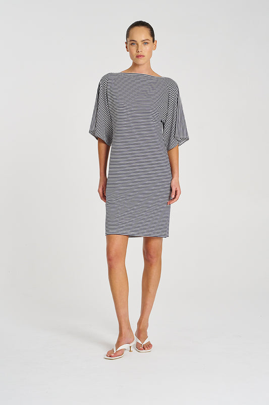 Mela Purdie Picasso Dress - Yacht Stripe Jersey