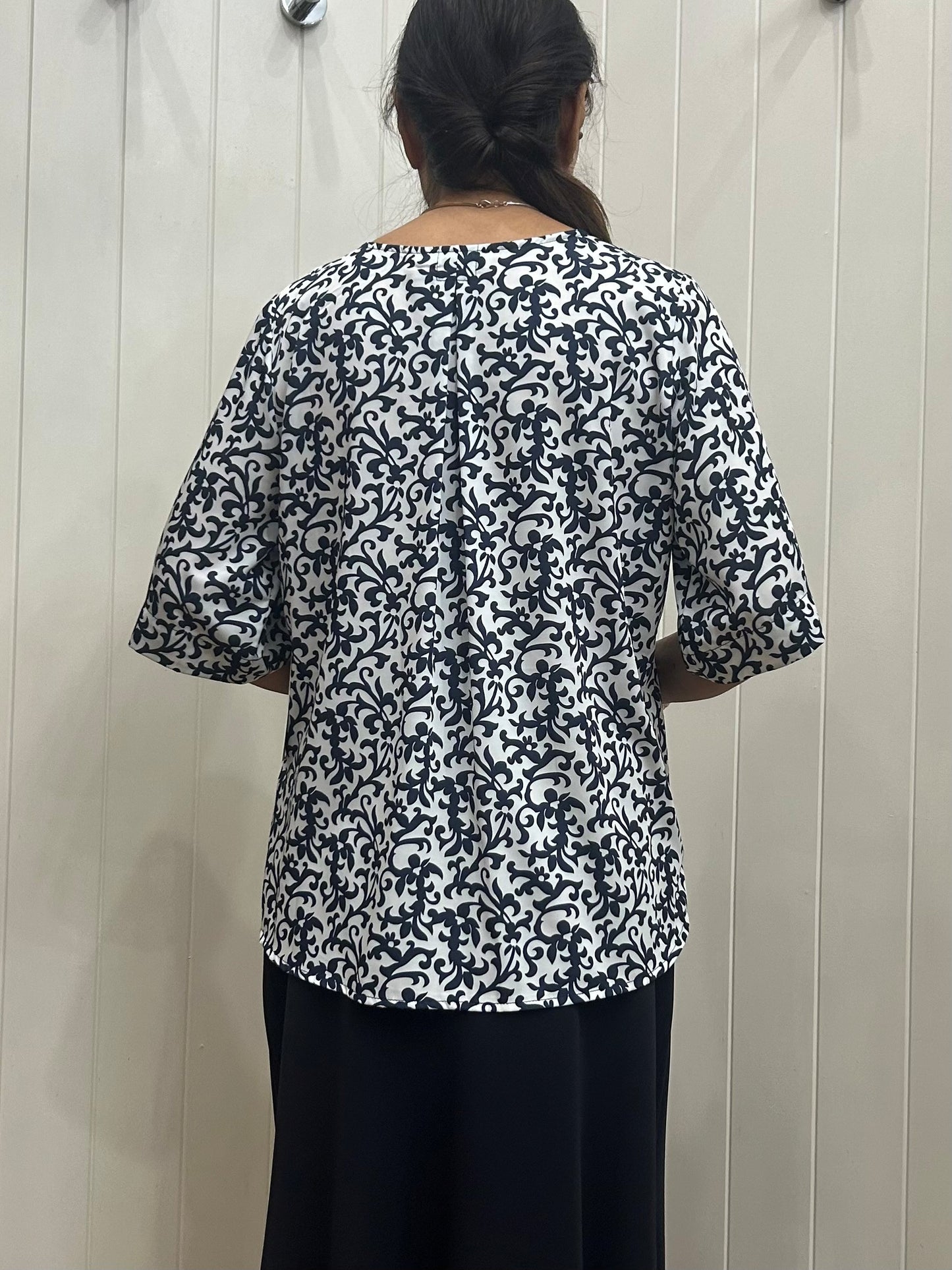 Mela Purdie Plaza T - Quill Print - Sale