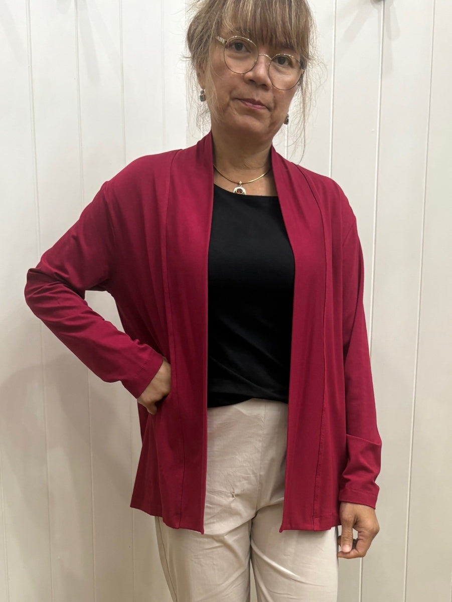 Mela Purdie Pull on Jacket - Matte Jersey - Sale