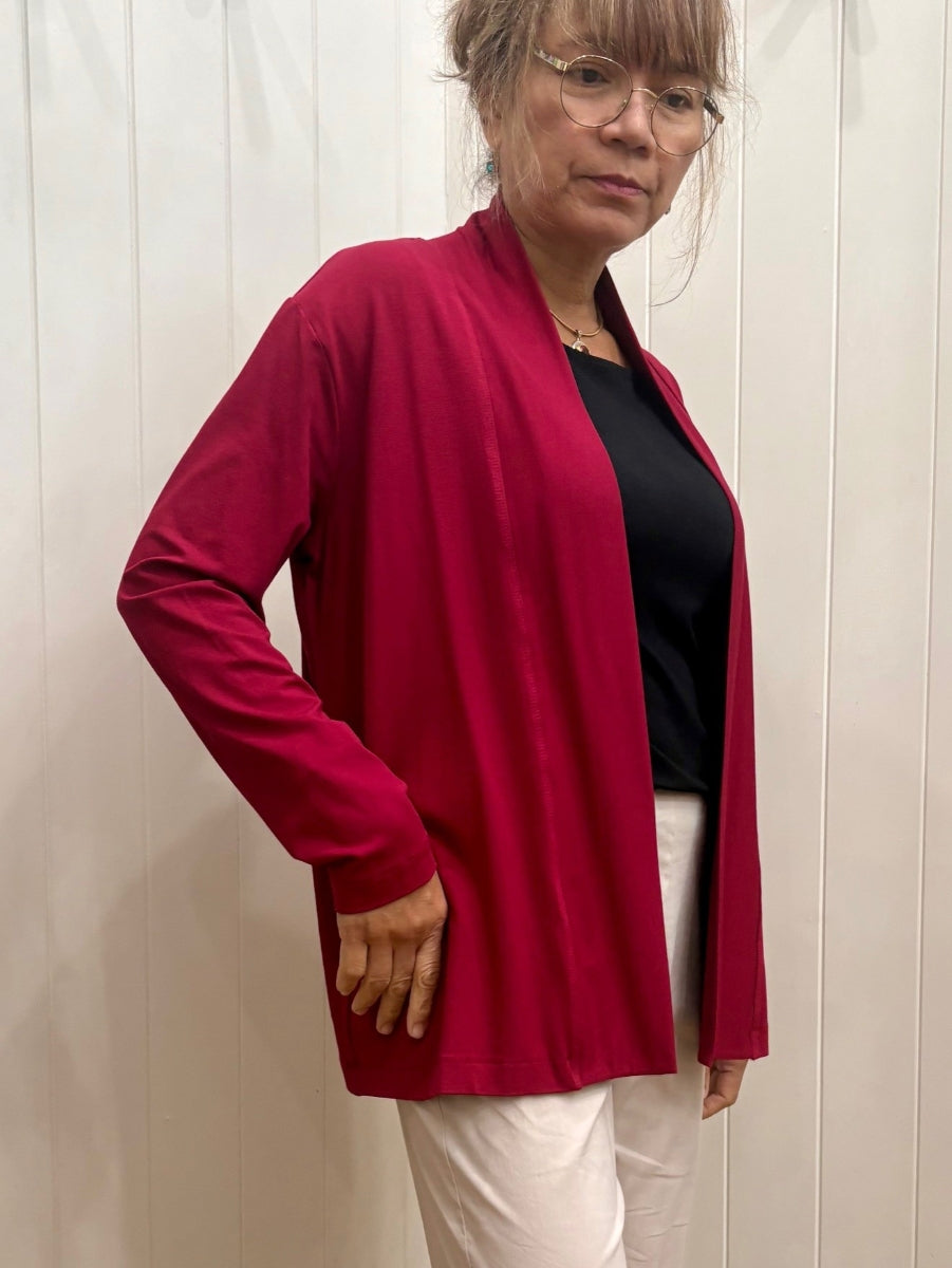 Mela Purdie Pull on Jacket - Matte Jersey - Sale