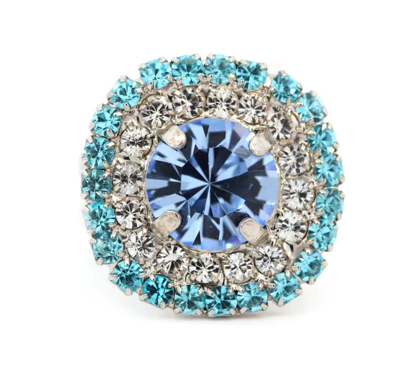 Mariana Jewellery R-7137/11 5002 RO Rhodium Ring