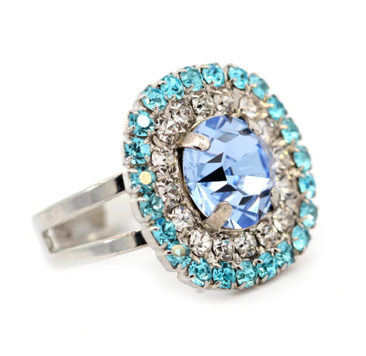 Mariana Jewellery R-7137/11 5002 RO Rhodium Ring