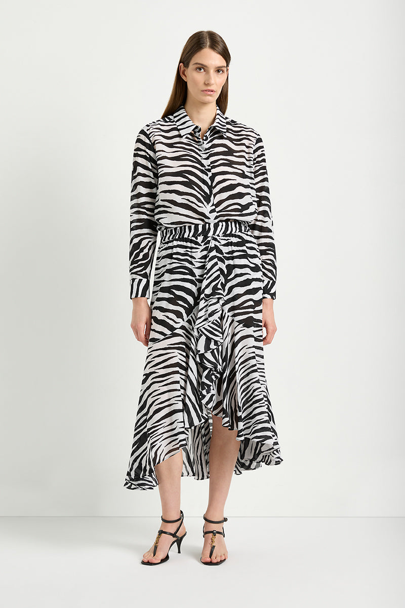 Mela Purdie Soft Shirt - Cats Eye Print - Sale