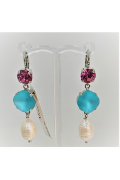 Mariana Jewellery E-1326/9 1146 Rhodium Earrings