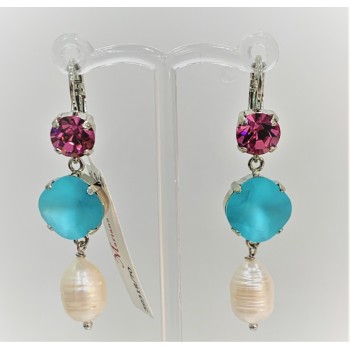 Mariana Jewellery E-1326/9 1146 Rhodium Earrings