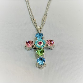 Mariana Jewellery N-5127 1145 Rhodium Necklace